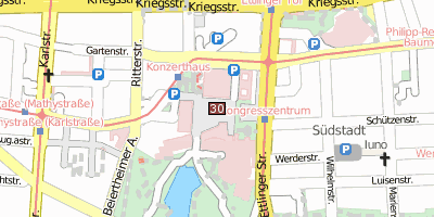 Kongresszentrum Karlsruhe Karlsruhe Stadtplan