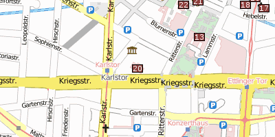 Bundesgerichtshof Karlsruhe Stadtplan