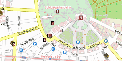 Bundesverfassungsgericht Stadtplan