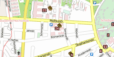 Pädagogische Hochschule Karlsruhe Karlsruhe Stadtplan