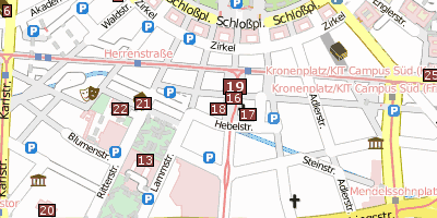 Stadtplan Rathaus 