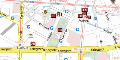 Staatliches Museum für Naturkunde Karlsruhe Karlsruhe Stadtplan